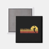 バレーボールの少年兵 マグネット (正面/裏面)