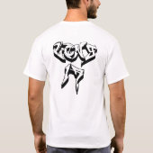 バレーボールの常習者のTシャツ Tシャツ (裏面)