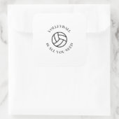 バレーボールの必要性 スクエアシール (バッグ)