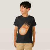 バレーボールの火 Tシャツ (正面フル)