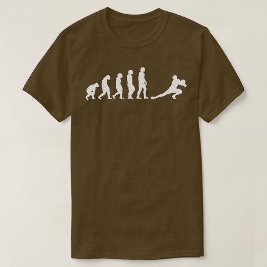 バレーボールの進化2 Tシャツ (デザイン正面)