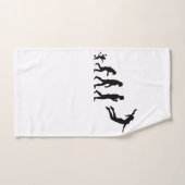 バレーボールの進化、#Volleyball ハンドタオル (ハンドタオル)