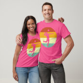 バレーボールの選手を2人 Tシャツ (ユニセックス)
