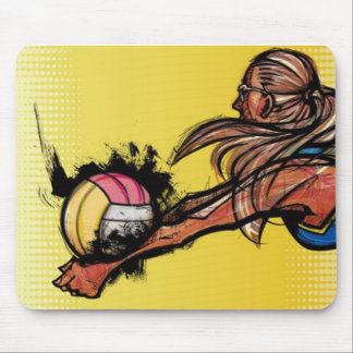 バレーボールのmousepad マウスパッド