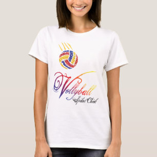 バレーボールのSpikerのひよこ Tシャツ