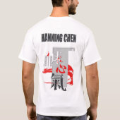 バレーボールのspirit_chn tシャツ (裏面)