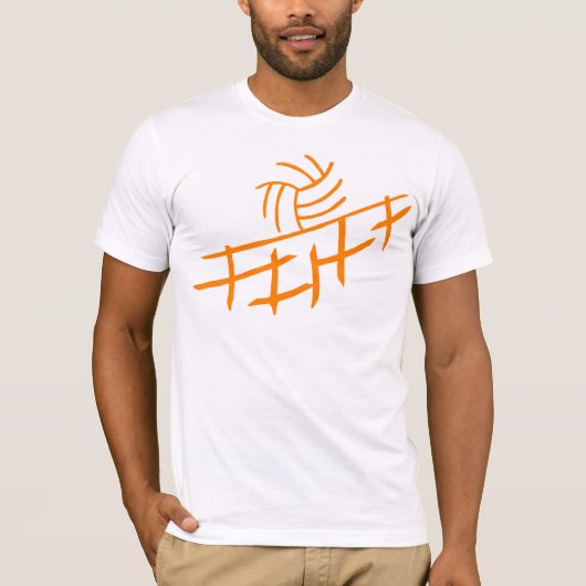 バレーボールのTシャツ Tシャツ (正面)