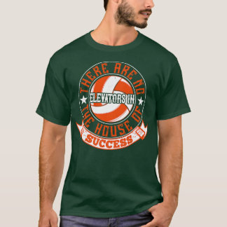 バレーボールはエレベーターなし Tシャツ