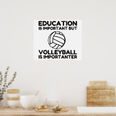 バレーボールは大切だ ポスター (キッチン)
