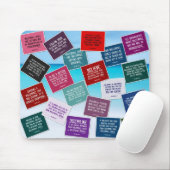 バレーボールは色のマウスパッドを引用します マウスパッド (マウス)