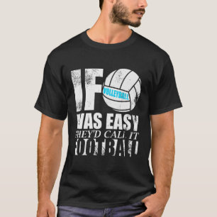 バレーボールもしは簡単でサッカーSasと呼ばれていた Tシャツ