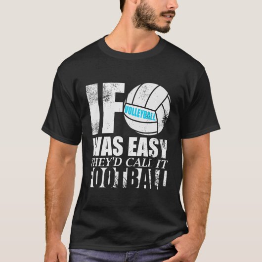 バレーボールもしは簡単でサッカーSasと呼ばれていた Tシャツ (正面)