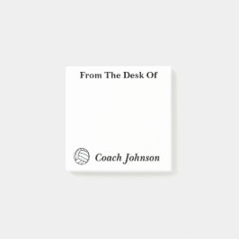 バレーボールをテーマにしたメモ ポストイット