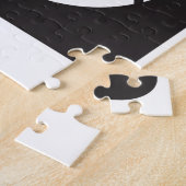 バレーボールアイコン ジグソーパズル (側面)