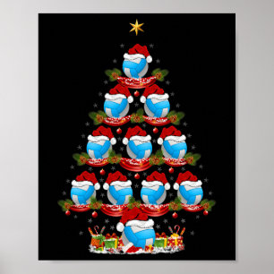 バレーボールオーバークリスマスホリデーバレーボールクリスマス ポスター