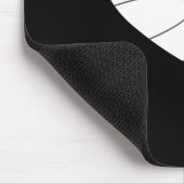 バレーボールカッコいいピンクリボン乳がん待ち マウスパッド (コーナー)