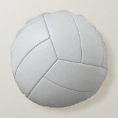 バレーボールカラフル枕 ラウンドクッション (裏面)
