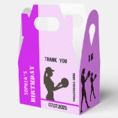 バレーボールガール，バレーボールプレイヤーギフト，誕生日 フェイバーボックス (オープン)