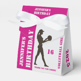 バレーボールガール，バレーボールプレイヤーギフト，誕生日 フェイバーボックス
