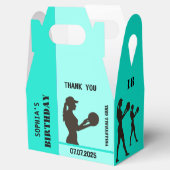 バレーボールガール，バレーボールプレイヤーギフト，誕生日 フェイバーボックス (オープン)