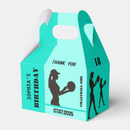 バレーボールガール，バレーボールプレイヤーギフト，誕生日 フェイバーボックス