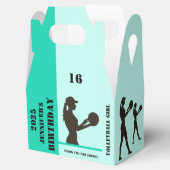 バレーボールガール，バレーボールプレイヤーギフト，誕生日 フェイバーボックス (オープン)