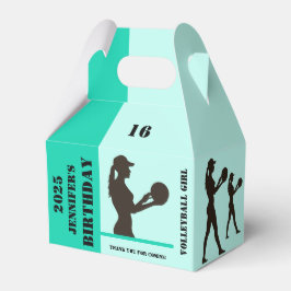 バレーボールガール，バレーボールプレイヤーギフト，誕生日 フェイバーボックス