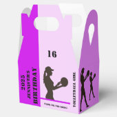 バレーボールガール，バレーボールプレイヤーギフト，誕生日 フェイバーボックス (オープン)