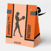 バレーボールガール，バレーボールプレイヤーギフト，誕生日 フェイバーボックス (裏面サイド)