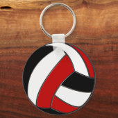 バレーボールキーホルダーバルクまたは買1の安価 キーホルダー (正面)