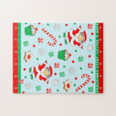 バレーボールクリスマスホリデー ジグソーパズル (横)