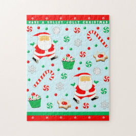 バレーボールクリスマスホリデー ジグソーパズル