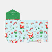 バレーボールクリスマスホリデー フェイバーボックス (折り畳みなし)