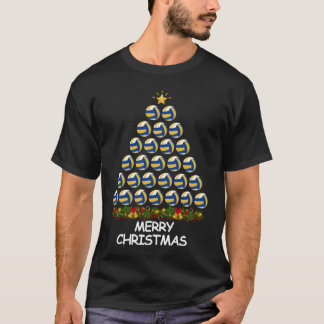 バレーボールクリスマスメリークリスマスヴィンテージ Tシャツ
