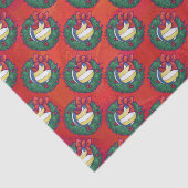 バレーボールクリスマスリース 薄葉紙 (詳細)