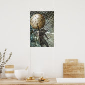 バレーボールグランジ ポスター (キッチン)