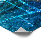 バレーボールグランジ ポスター (角)