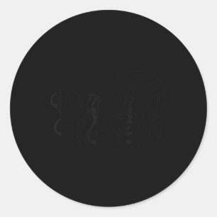 バレーボールゲームデイビーブレーボールママ母 ラウンドシール