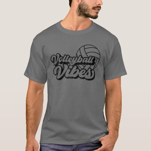 バレーボールゲームデイビーブレーボールママ母 Tシャツ (正面)