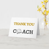 バレーボールコーチサンキューカード カード (黄色い花)