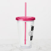 バレーボールコーチズベストコーチエバースポーツ アクリルタンブラー (右)