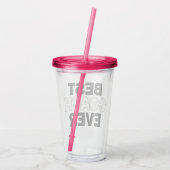 バレーボールコーチズベストコーチエバースポーツ アクリルタンブラー (裏面)