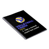 バレーボールコーチ定義 ノートブック (右側)