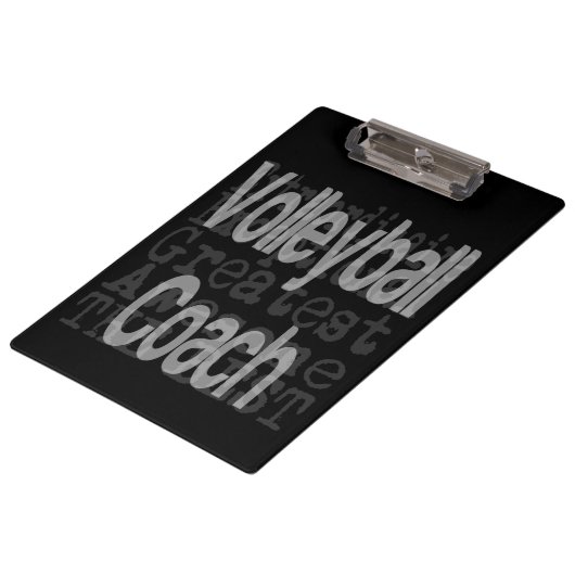 バレーボールコーチ超並外れ クリップボード (アングル)