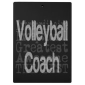 バレーボールコーチ超並外れ クリップボード (裏面)