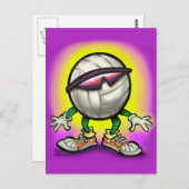 バレーボールシェード ポストカード (正面/裏面)