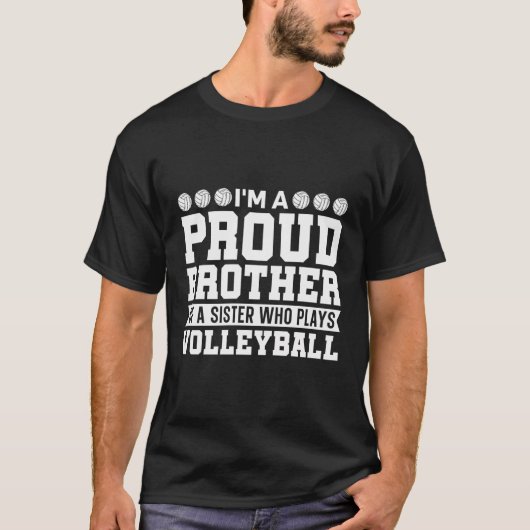 バレーボールシスターVball -ビーチバレーボール兄弟 Tシャツ (正面)