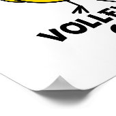 バレーボールシック ポスター (角)