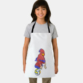バレーボールスポーツの鳥 エプロン (インサイチュ)
