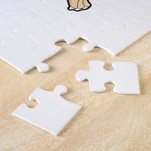 バレーボールスポーツの鳥 ジグソーパズル (側面)